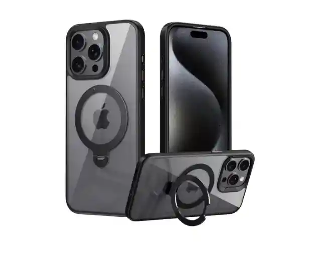 Case Funda Estuche Anillo 360 Iphone 16 Pro Max Super Proteccion