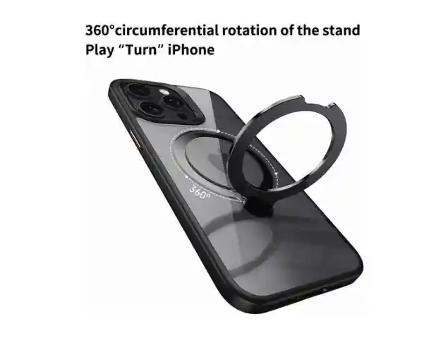 Case Funda Estuche Anillo 360 Iphone 16 Pro Max Super Proteccion