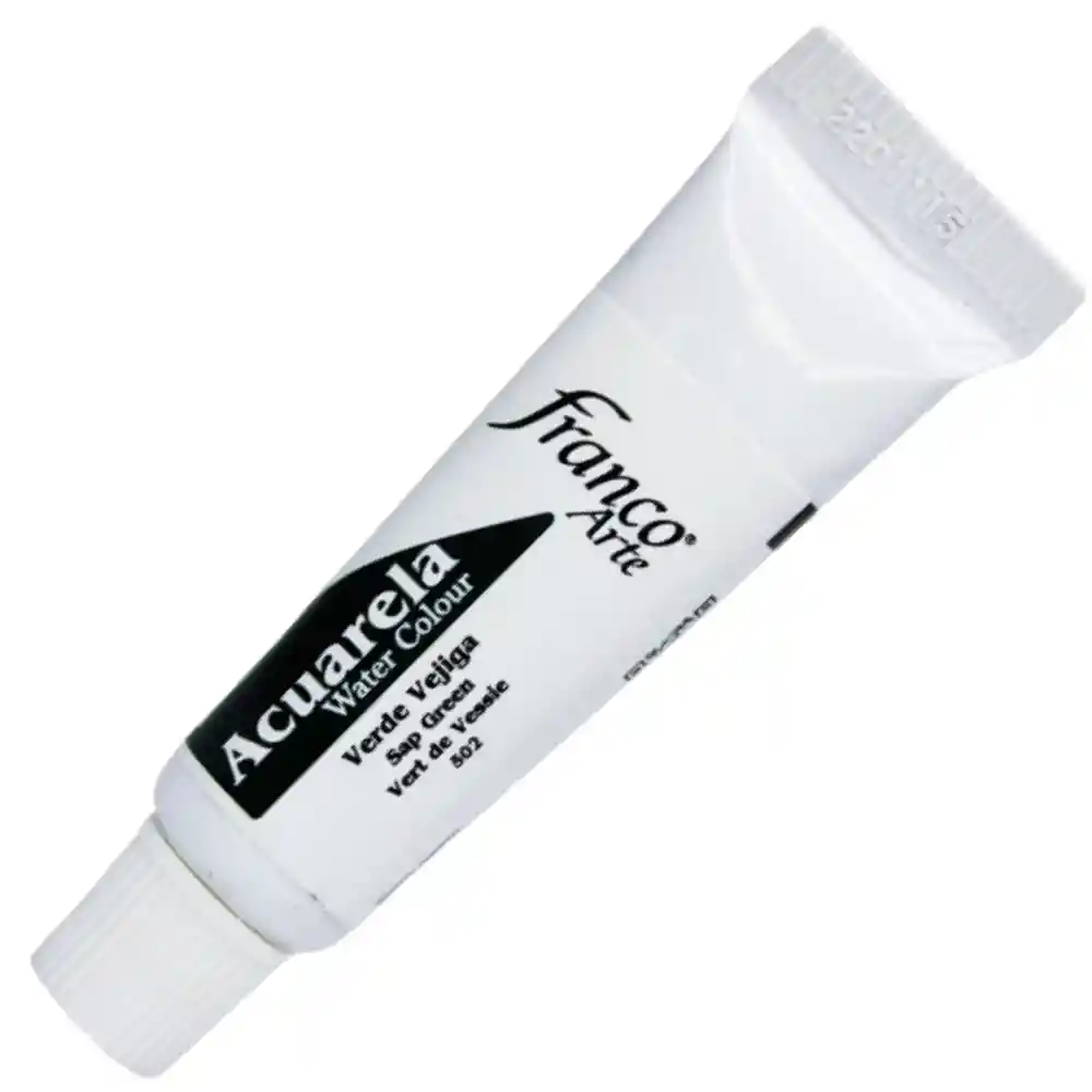 Acuarela En Tubo 15ml Franco Arte - Verde Vejiga 502