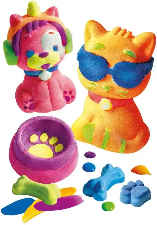 Juego Creativo Esculturas En Yeso Para Pintar Niños