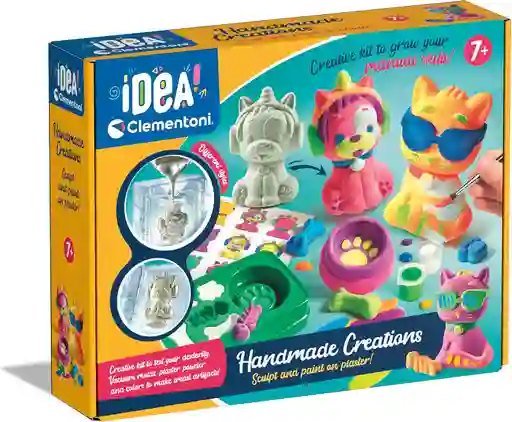 Juego Creativo Esculturas En Yeso Para Pintar Niños