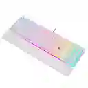 Teclado Gamer Mecánico Royal Kludge Rk918 White Rgb (español)