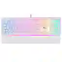 Teclado Gamer Mecánico Royal Kludge Rk918 White Rgb (español)