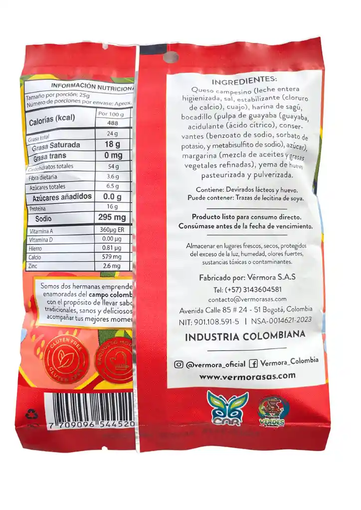 Snacks De Achiras Rellenas De Bocadillo