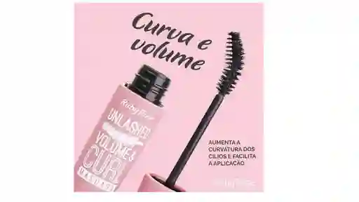 Pestañina Negra Unlashed Volumen Curl Mascara Ruby Rose