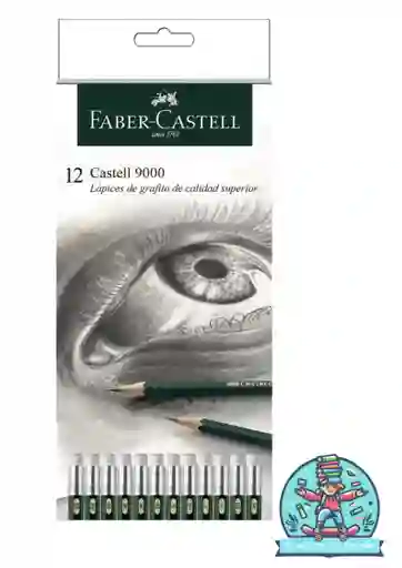Lapiz De Dibujo Faber X12 Mixta