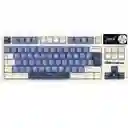 Teclado Gamer Mecánico Inalámbrico Royal Kludge Rks85 Rgb Horizon Blue (español)