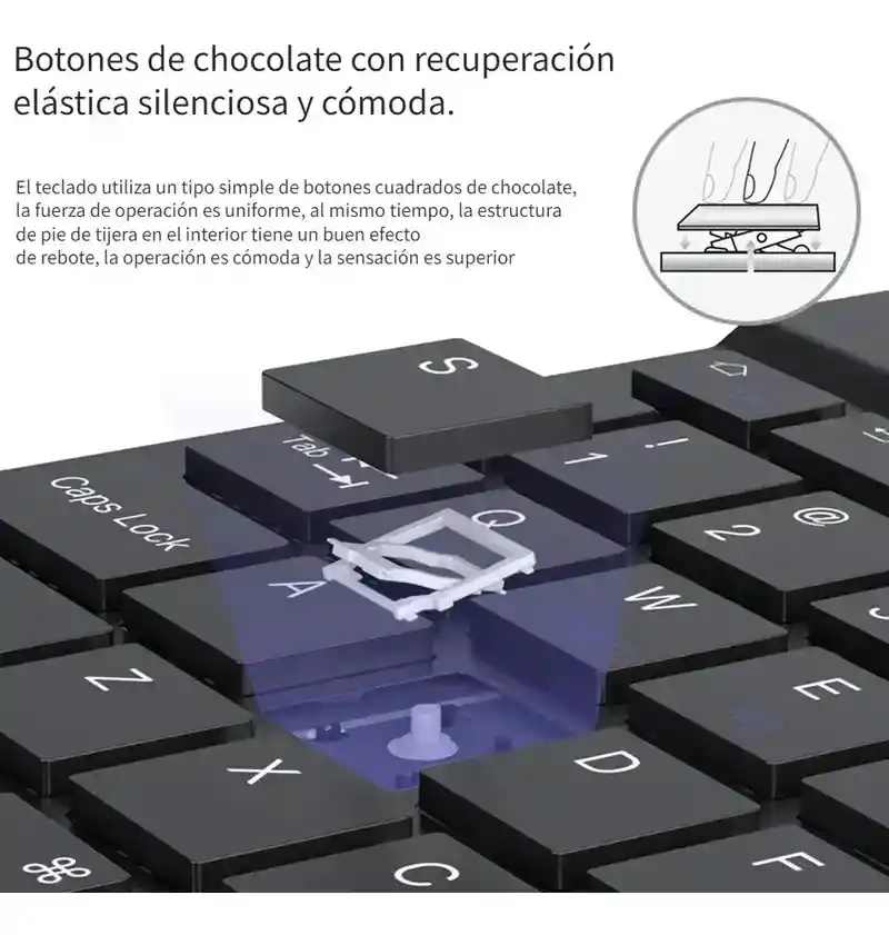 Kit Bluetooth Teclado+mause