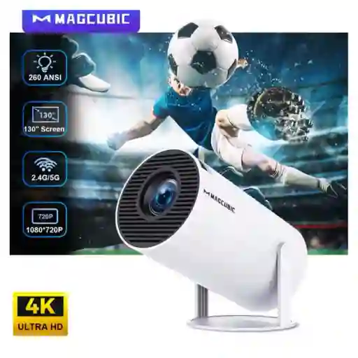 Proyector Hy300 Pro 4k Android 11 Wifi Led 260 Ansi