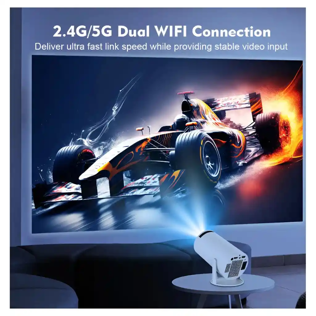 Proyector Hy300 Pro 4k Android 11 Wifi Led 260 Ansi