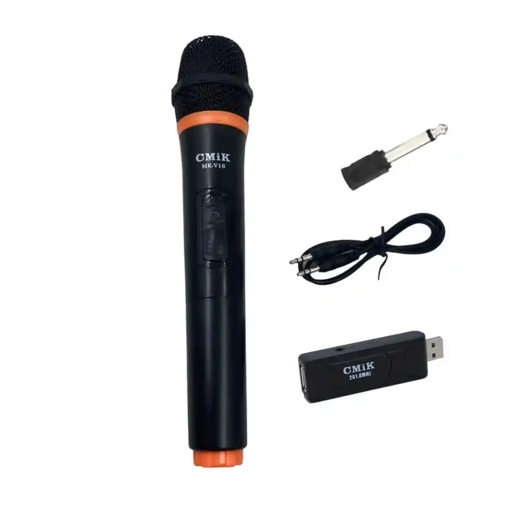 Microfono Inalambrico Para Parlante Usb Cmik Mk-v16