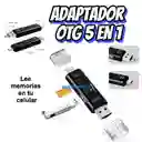 Adaptador/convertidor Otg Tipo C, Microusb, Para Celulares / Lector De Memorias