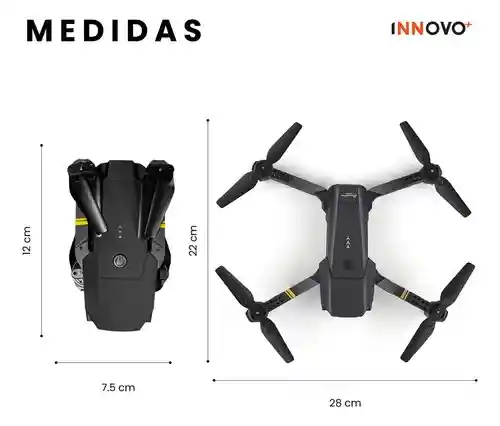 Drone Juguete Para Principiantes Aprendizaje Con Cámara Acrobacias