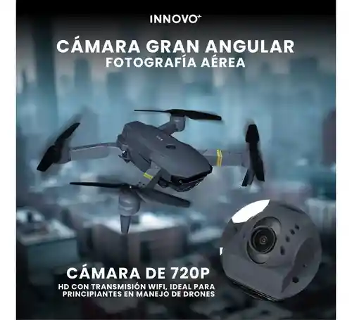 Drone Juguete Para Principiantes Aprendizaje Con Cámara Acrobacias