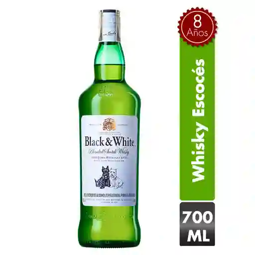Black And White Whiskey 8 Años
