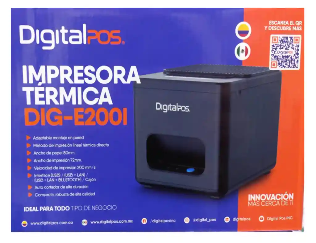 Impresora Térmica E200i Digital Pos