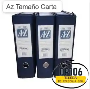 Carpeta Az Tamaño Carta X 1 Und