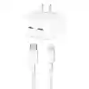 Cargador Iphone 50w Doble Puerto