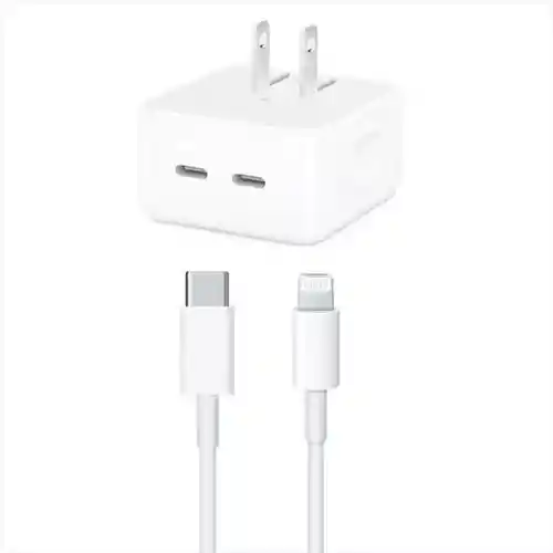 Cargador Iphone 50w Doble Puerto