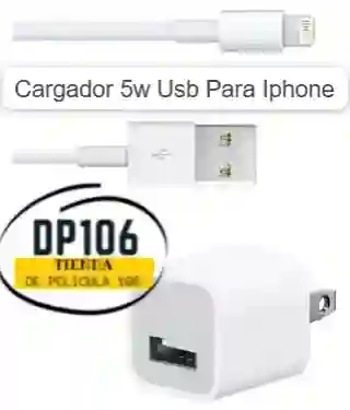 Cargador 5w Usb Para Iphone