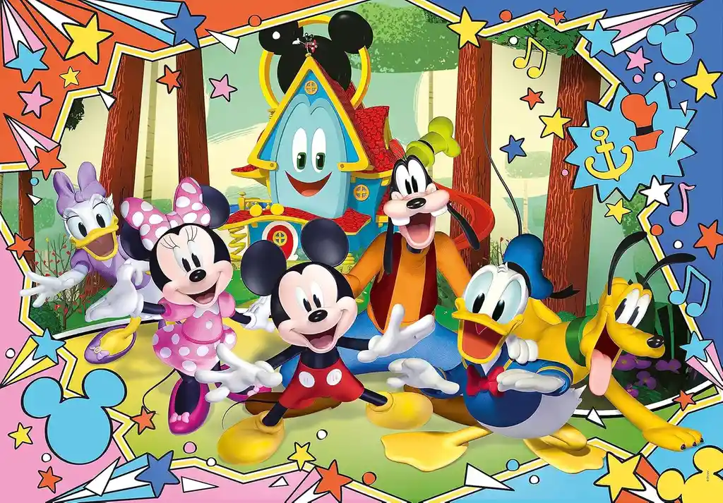 Rompecabezas 30 Piezas Disney Mickey Para Niños