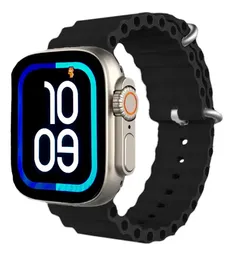 Smartwatch Hk 10 Ultra Amoled Chat Gpt Alta Gama Compatible Con Android Ios Black