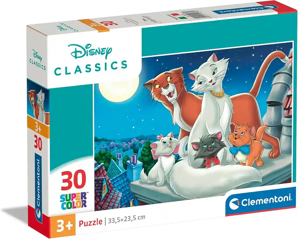Rompecabezas 30 Piezas Disney Los Aristogatos Para Niños