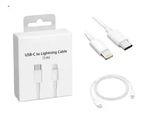 Cable Iphone Original Carga Rapida 1m Tipoc A Ligthning
