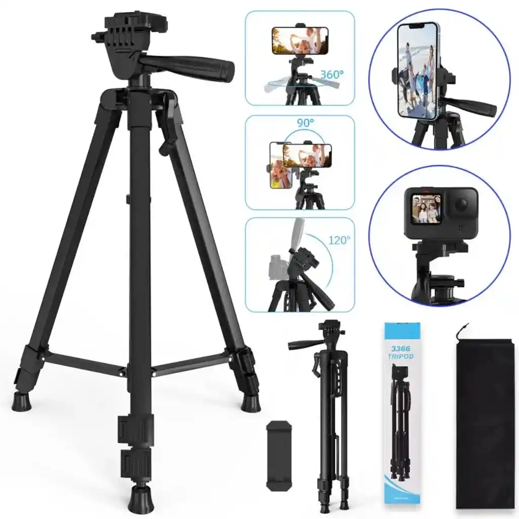 Tripode Para Celular Camara Selfie Soporte Base