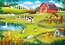Rompecabezas 30 Piezas Granja De Animales Para Niños