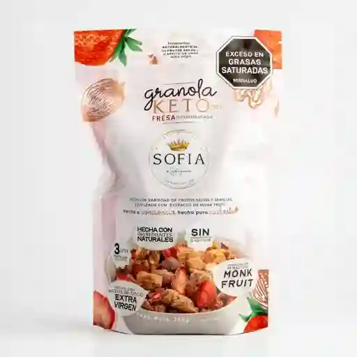 Granola Keto Fresa Sj 250gr