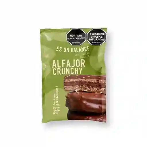 Alfajor Crunchy Cubierto Chocolate 65g