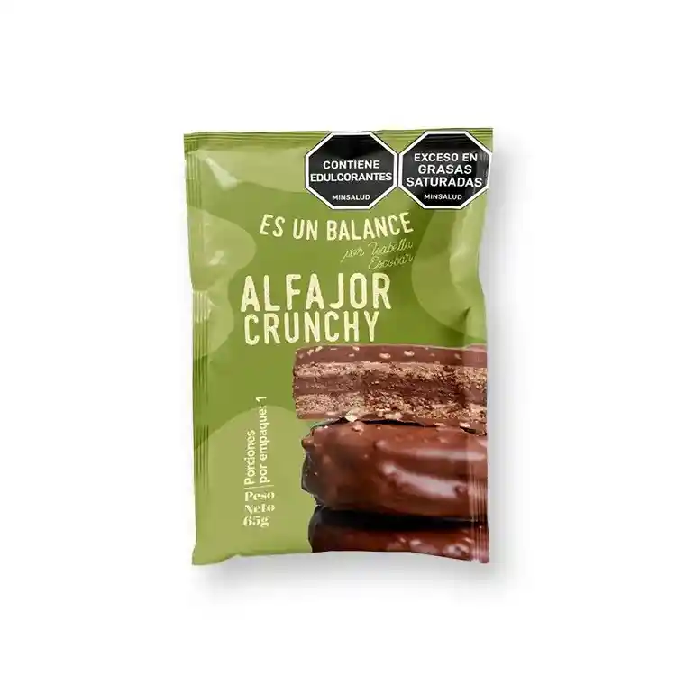 Alfajor Crunchy Cubierto Chocolate 65g
