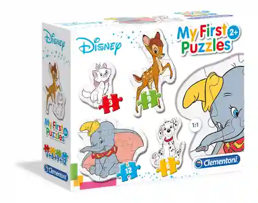Rompecabezas Progresivo Disney Clásico 30 Piezas Para Niños