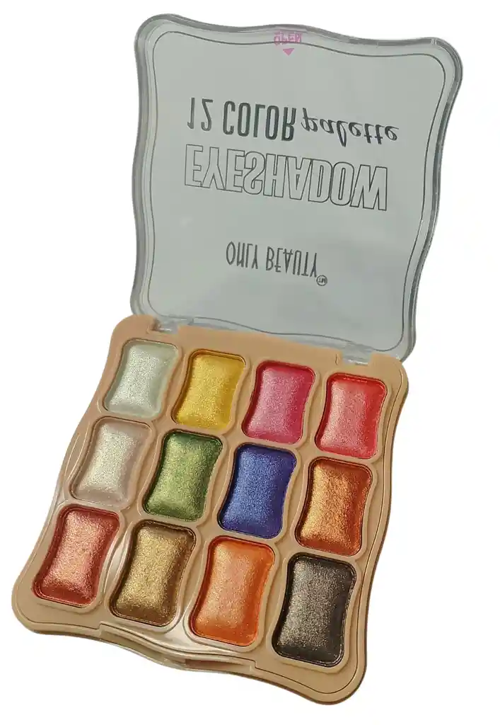 Sombra Para Ojos Satinada 12 Tonos