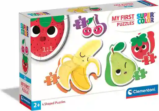 Rompecabezas Progresivo Frutas 14 Piezas Para Niños