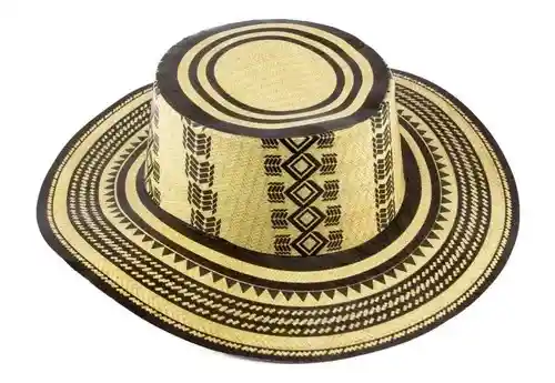 Sombrero Vueltiao De Cartón Para Fiesta Niños