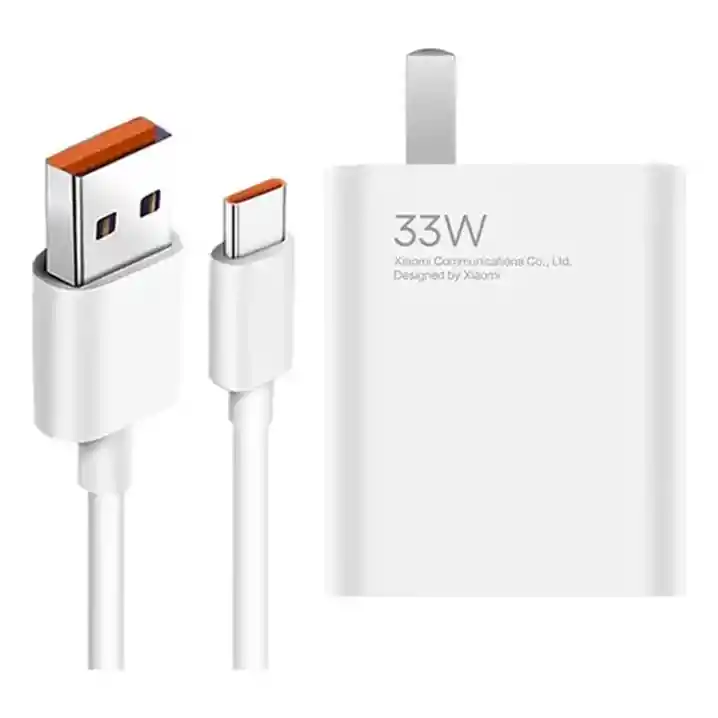 Cargador Xiaomi 33w Tipo C Turbo