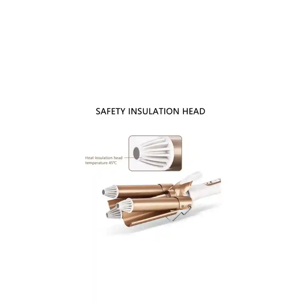 Pinza Ondulador Rizador Plancha De Cabello Ondas De Sirena 110v