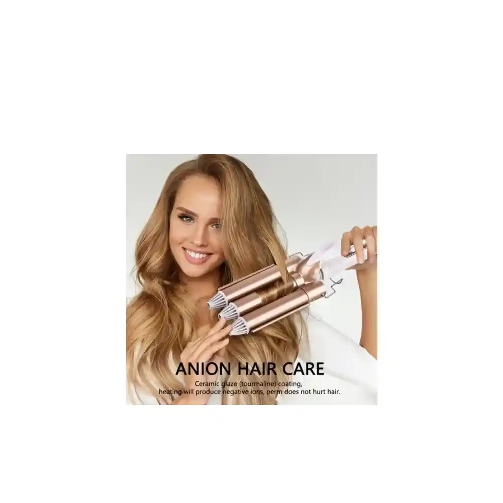 Pinza Ondulador Rizador Plancha De Cabello Ondas De Sirena 110v