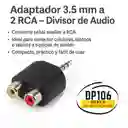 Adaptador 3.5 Mm A 2 Rca