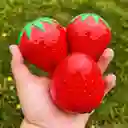 Crema De Manos Hidratante En Forma De Fresa