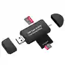 Tarjeta Otg Sd A Usb, Tipo C, Micro Usb (v8)