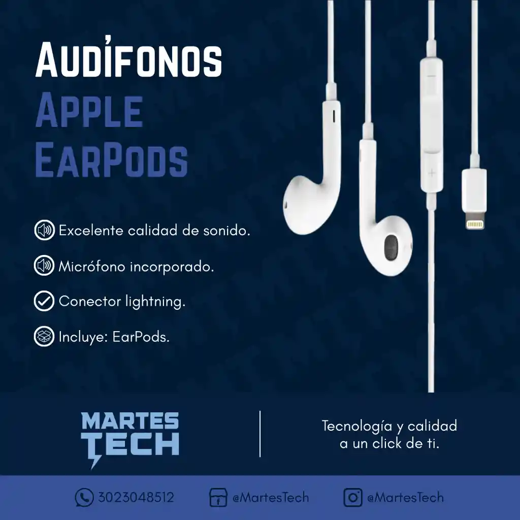 Audífonos Earpods