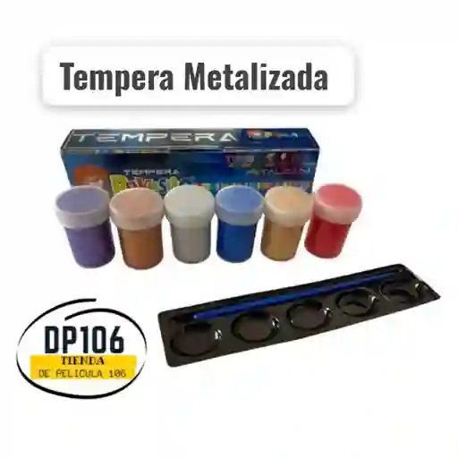 Tempera Metalizada