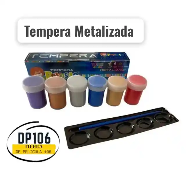 Tempera Metalizada