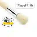 Pincel Cerda Redonda # 10