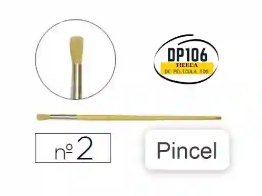 Pincel Cerda Redonda # 2