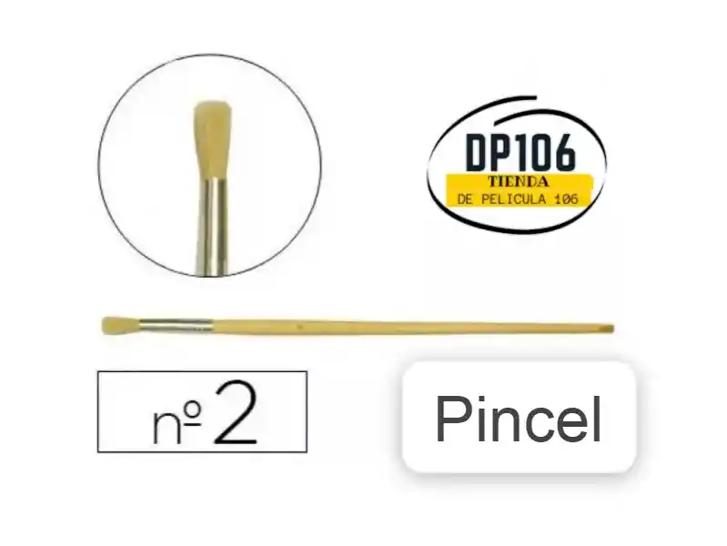 Pincel Cerda Redonda # 2