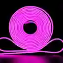 Cinta Led Neon 5w 12v Rosa Rll 5mts
